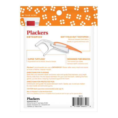 Plackers Orthopick Flossers